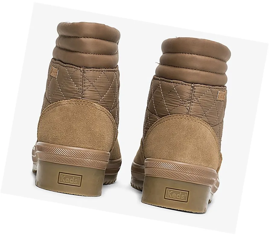 2024 Botas Altas Keds Camp Boot Agua Mujer Marrones del capitán – Botas Altas
