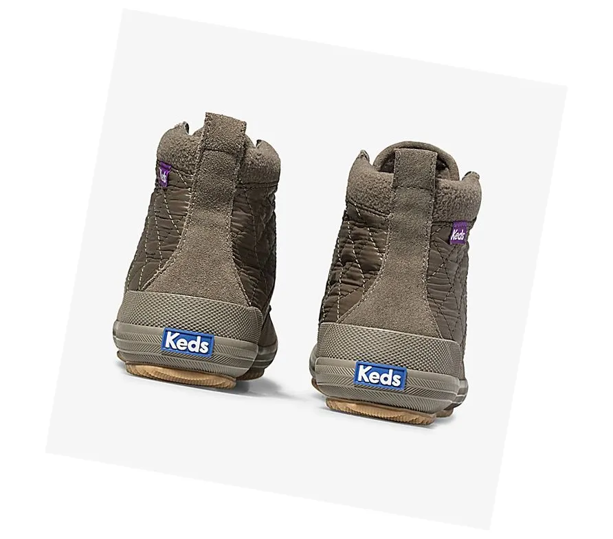 2024 Botas Altas Keds Scout Boot II Agua Mujer Verde Oliva Hermosamente – Botas Altas