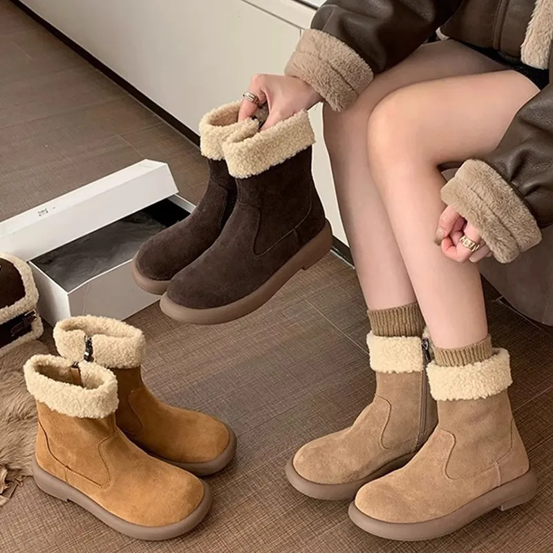 2024 Nuevas botas de envío gratis Diseñador zapatos para hombres para hombres Botas de nieve de invierno para mujeres
