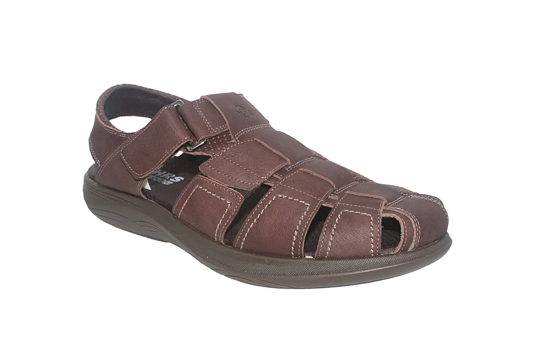 24 Horas outlet Sandalia hombre marrón Talla 40