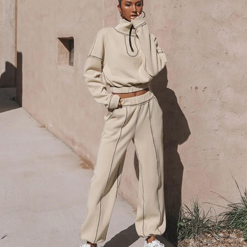 A133 Mujeres Conde capucha con sudadera con capucha de ocio de la moda con sudadera con capucha deportiva 3D+ pantalones de chán