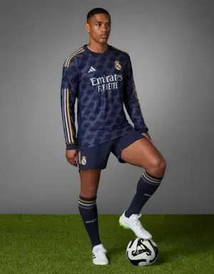 Adidas Camiseta manga larga segunda equipación Real Madrid 23/24 Authentic