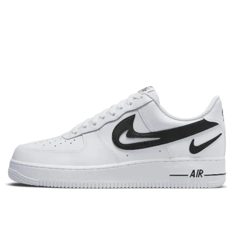 Air Force 1 Low '07 FM Cut Out Swoosh White Black