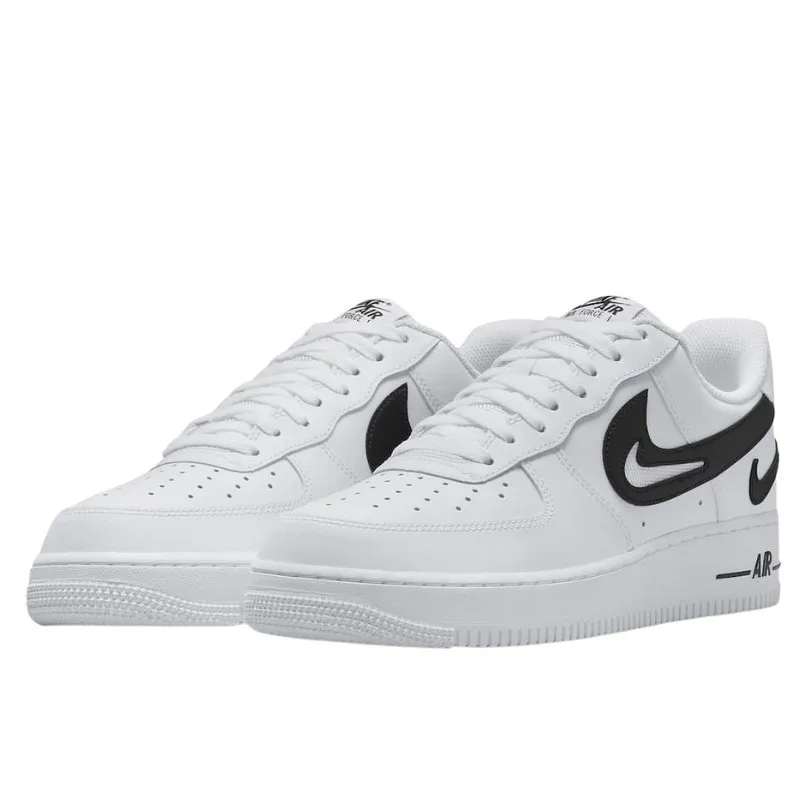 Air Force 1 Low '07 FM Cut Out Swoosh White Black