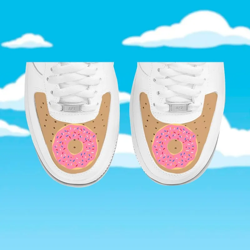 Air Force 1 x Homero  Donas Swoosh