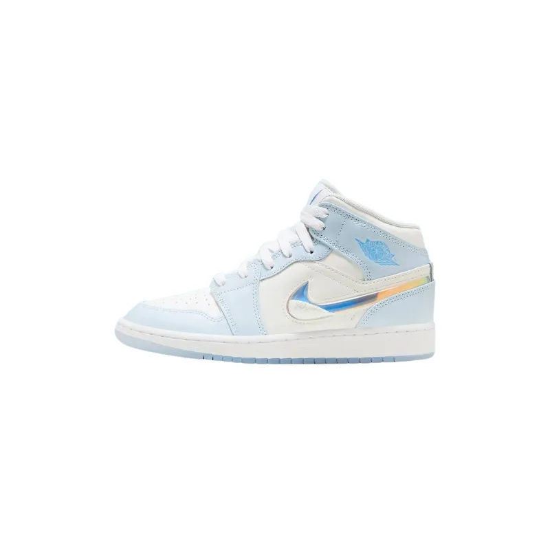 AIR JORDAN 1  GLITTER SWOOSH
