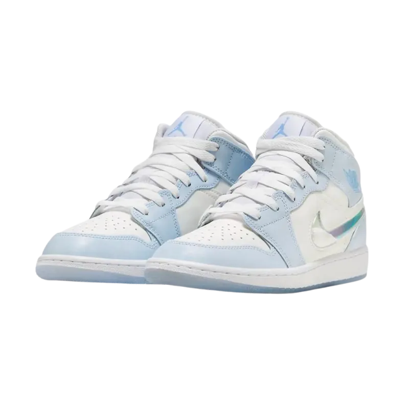 AIR JORDAN 1  GLITTER SWOOSH