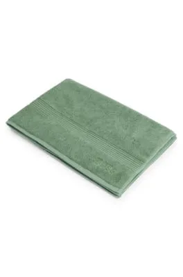 Alfombrilla de baño con logo en algodón del Egeo