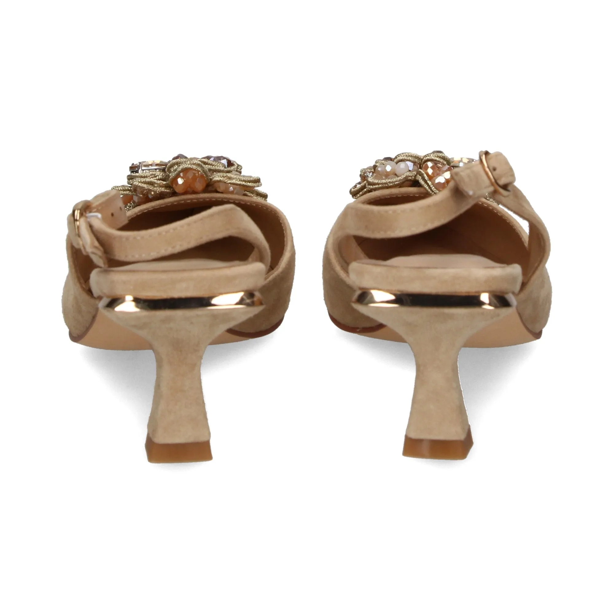 ALMA EN PENA Zapatos de tacón medio de Mujer SAND