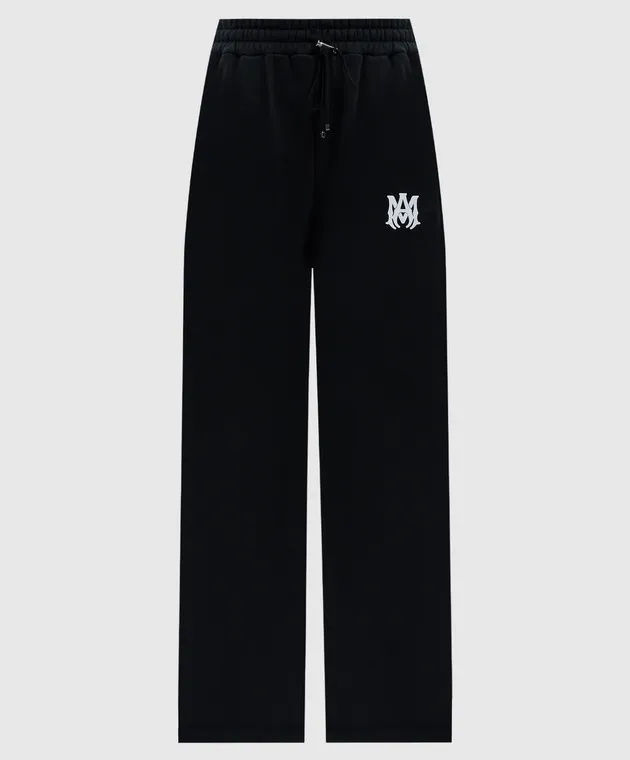 AMIRI Black sweatpants with logo