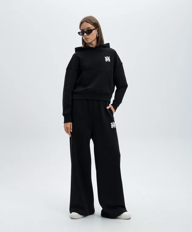 AMIRI Black sweatpants with logo