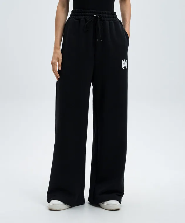 AMIRI Black sweatpants with logo