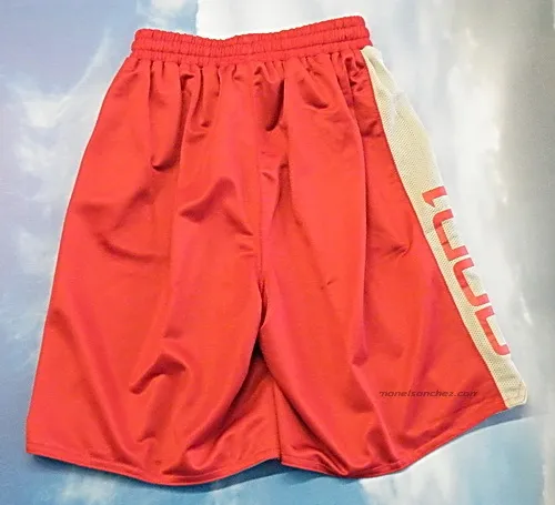 And 1 Short Reversible Balisto Jr (rojo/gris)