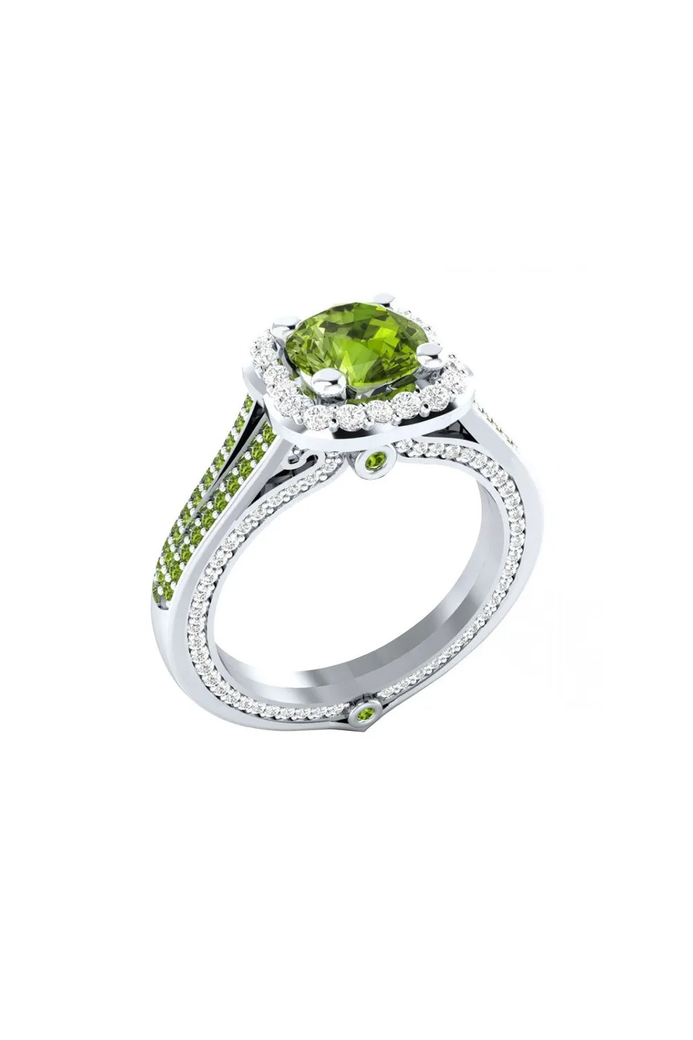 Anillo Madame Luxe Verde