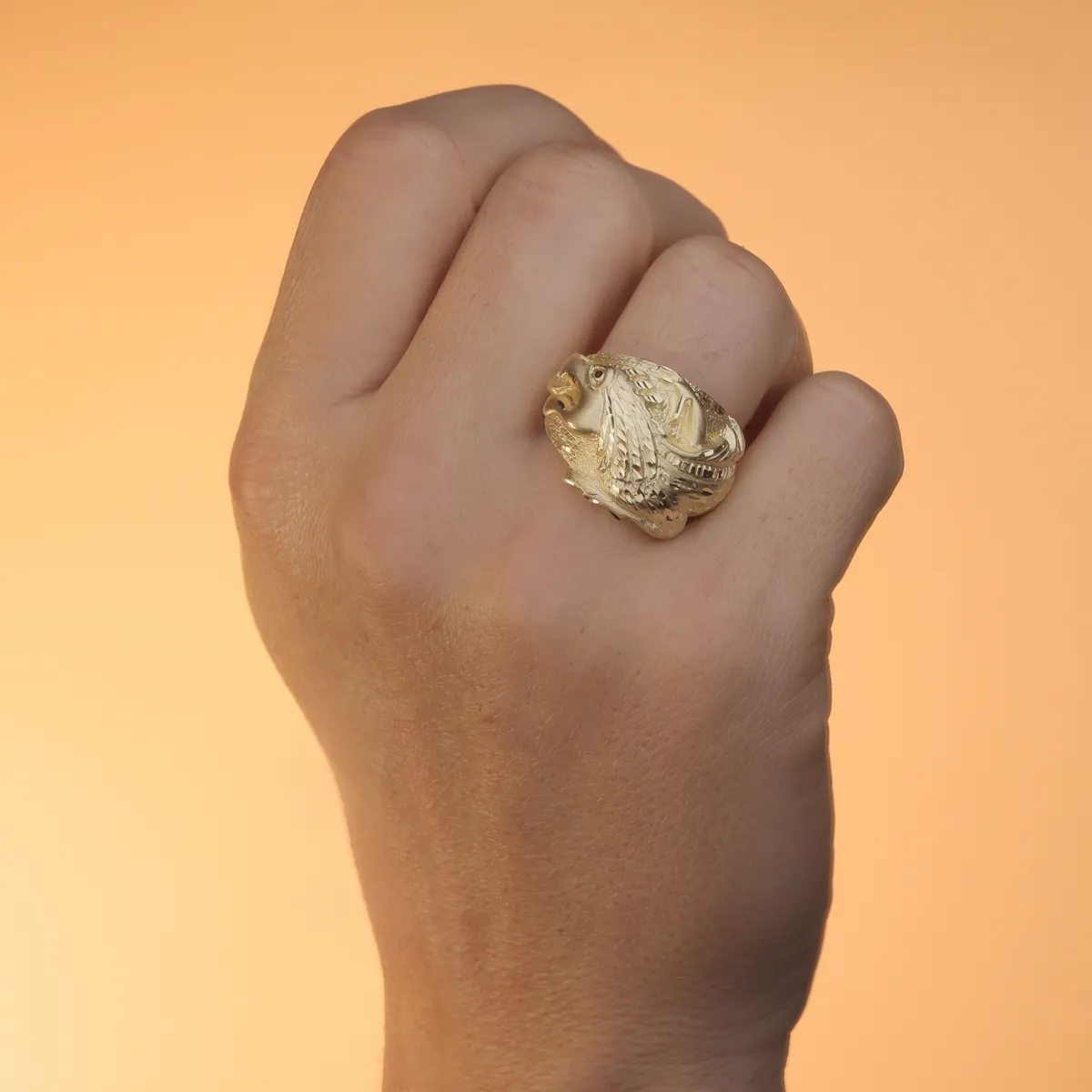 Anillo Oro 9 kt. Dragon