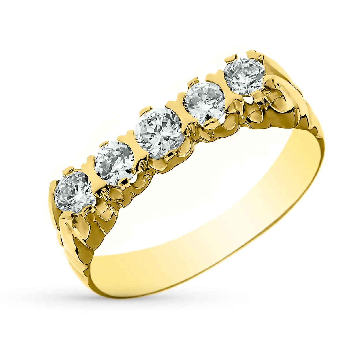 Anillo Oro Quintillo Hombre