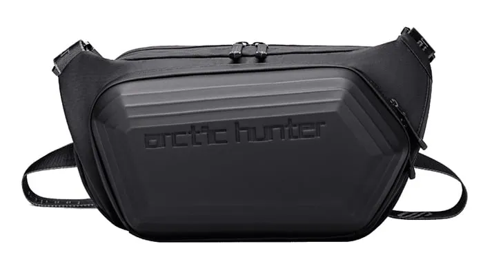 ARCTIC HUNTER Bolso Bandolera Y00013, Impermeable, Negro