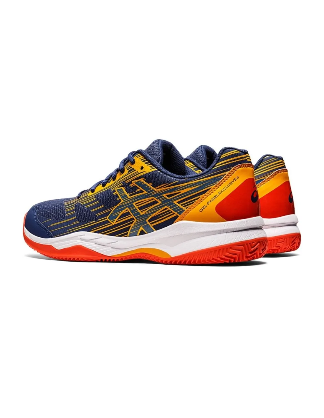 ASICS GELPADEL EXCLUSIVE 6 AZUL AMARILLO 1041A200400