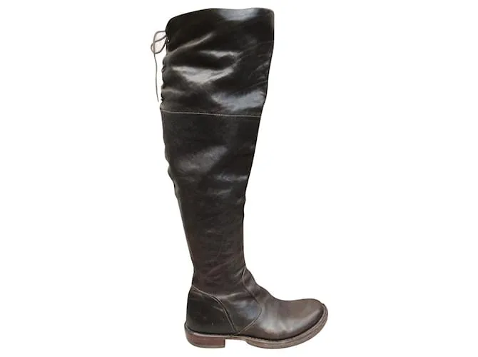 Autre Marque Botas altas Fiorentini + Baker p 37 Marrón oscuro 