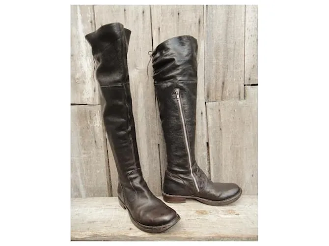 Autre Marque Botas altas Fiorentini + Baker p 37 Marrón oscuro 