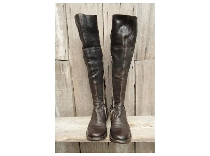 Autre Marque Botas altas Fiorentini + Baker p 37 Marrón oscuro 