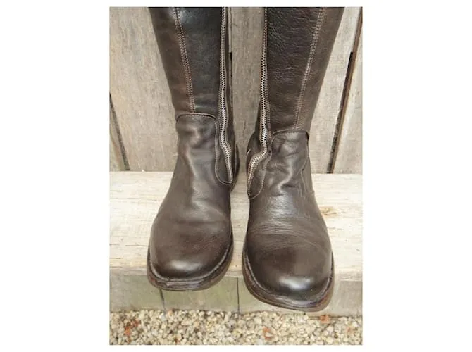 Autre Marque Botas altas Fiorentini + Baker p 37 Marrón oscuro 
