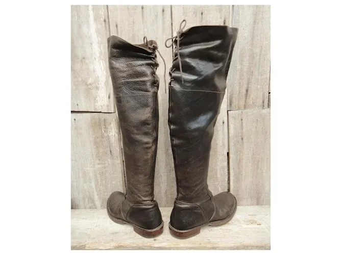 Autre Marque Botas altas Fiorentini + Baker p 37 Marrón oscuro 