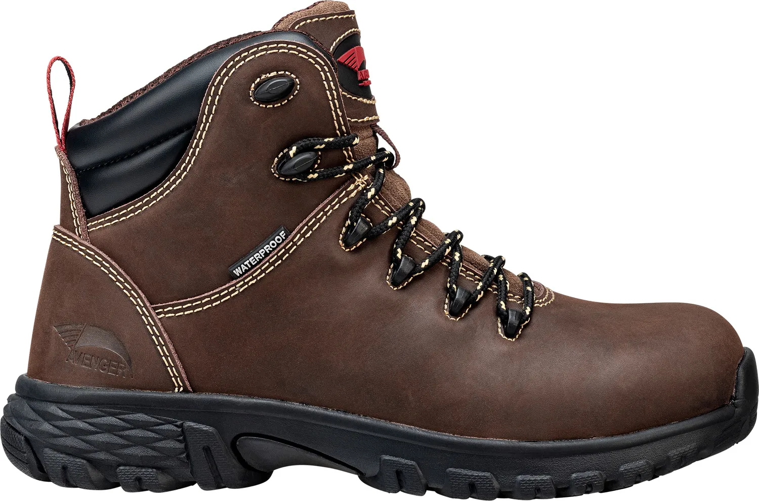 AVENGER  de mujer, Flight Brown, puntera de aleaciÝn, SD, WP Hiker