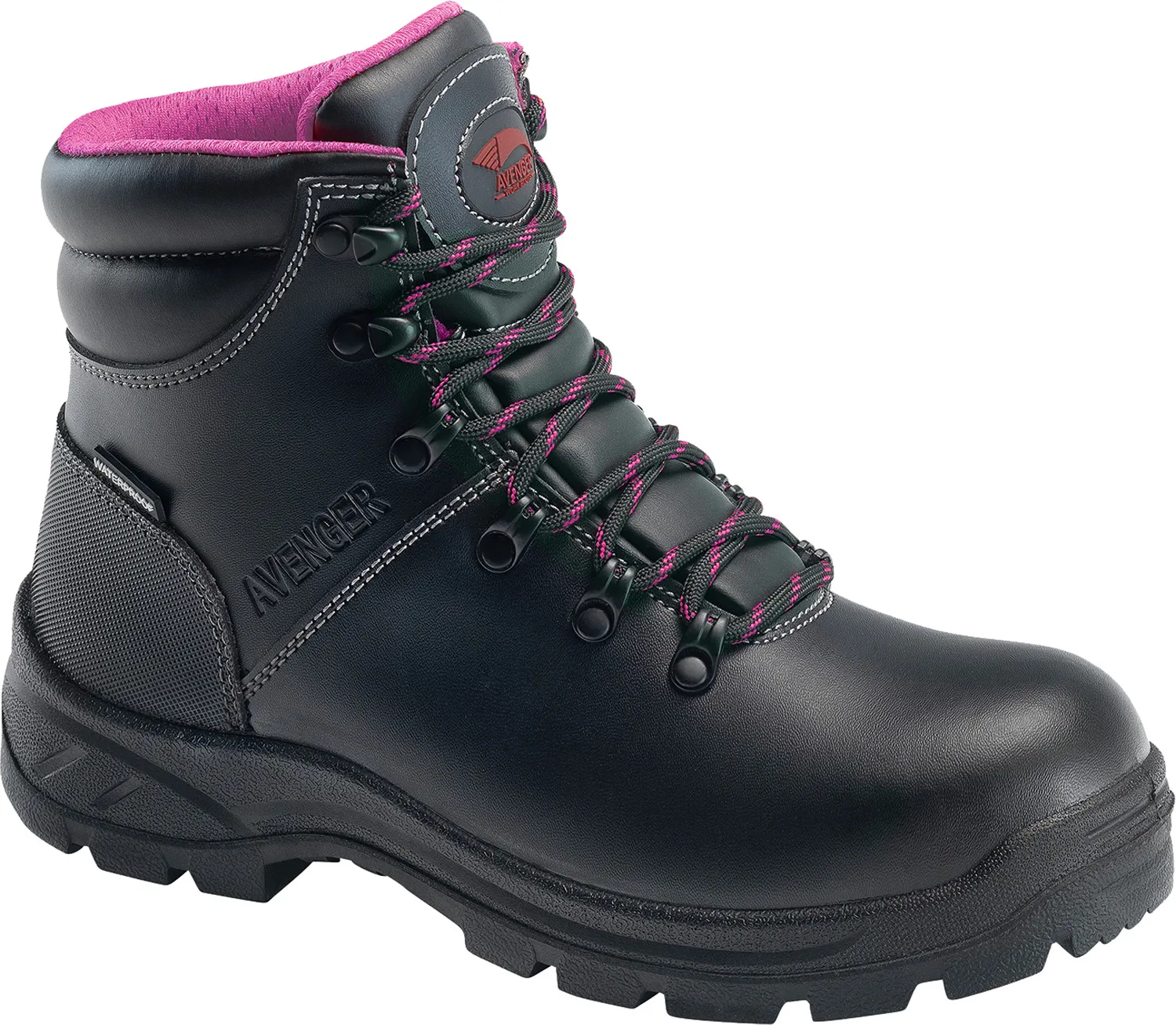 AVENGER Zapato para senderismo negro WP EH con puntera de acero de mujer Avenger Builder N8124