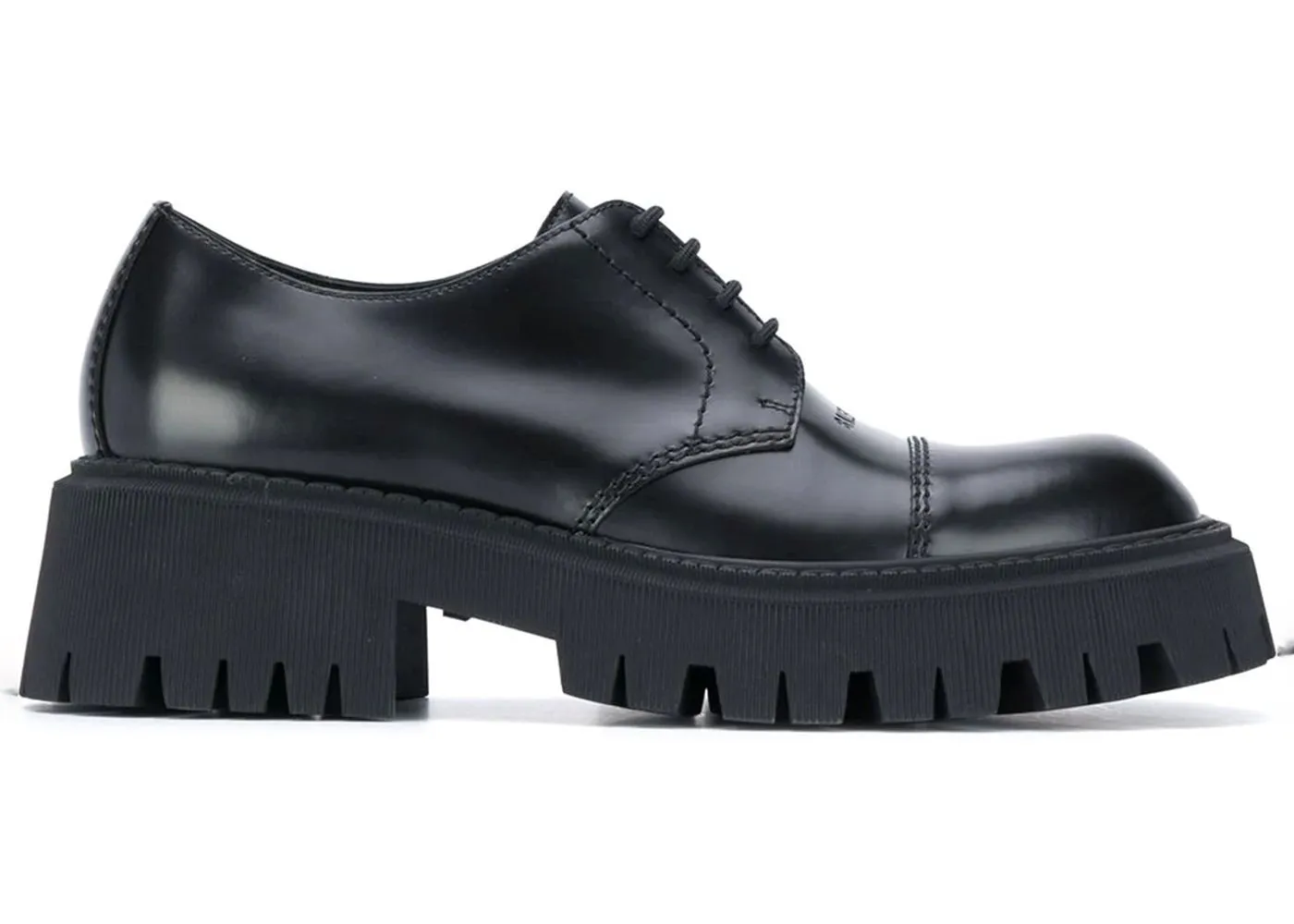 Balenciaga Tractor "Black Leather"