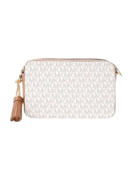 bandolera michael kors jet set vainilla
