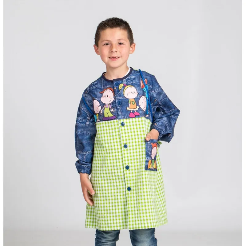 BATA ESCOLAR CON BOTONES INFANCIA  GARY'S