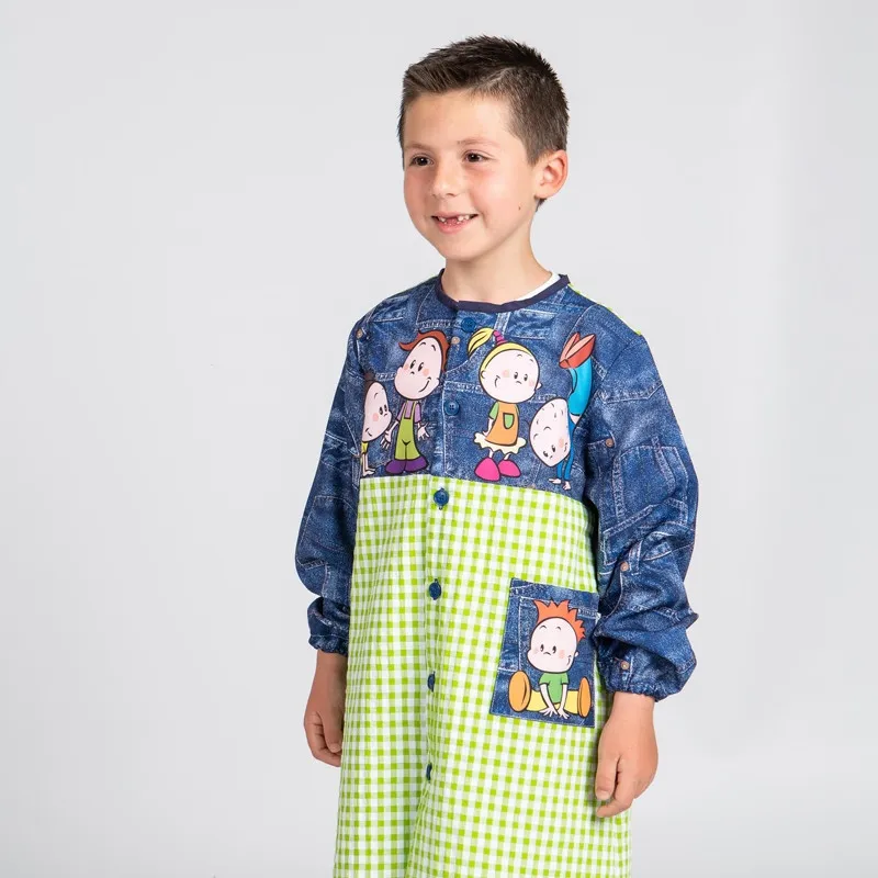 BATA ESCOLAR CON BOTONES INFANCIA  GARY'S