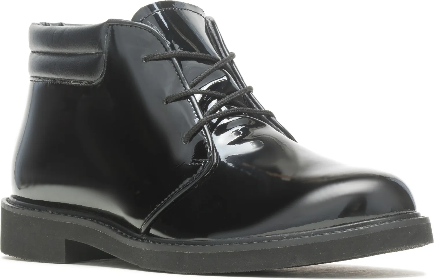BATES Zapato de trabajo, Chukka, con puntera blanda, negro, para hombre, Bates Sentinel