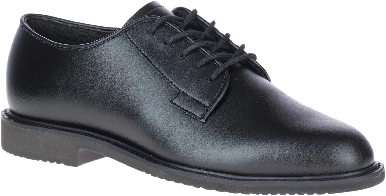 BATES Zapato de trabajo Oxford de vestir, con puntera blanda, negro, para mujer, Bates Sentry