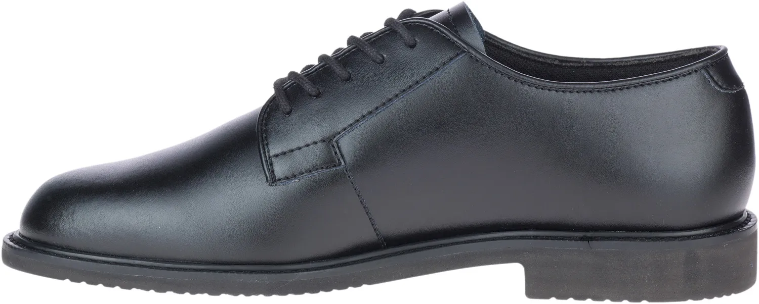 BATES Zapato de trabajo Oxford de vestir, con puntera blanda, negro, para mujer, Bates Sentry