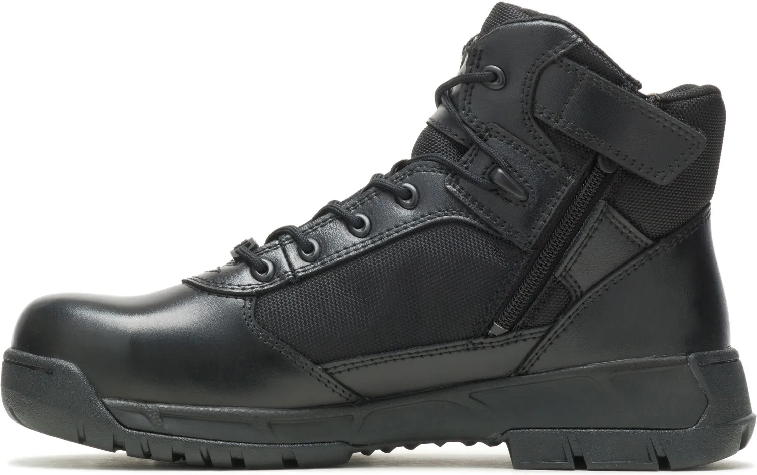 BATES Zapato para senderismo EH con cremallera lateral, con puntera de material compuesto, negro de hombre Bates BA3164