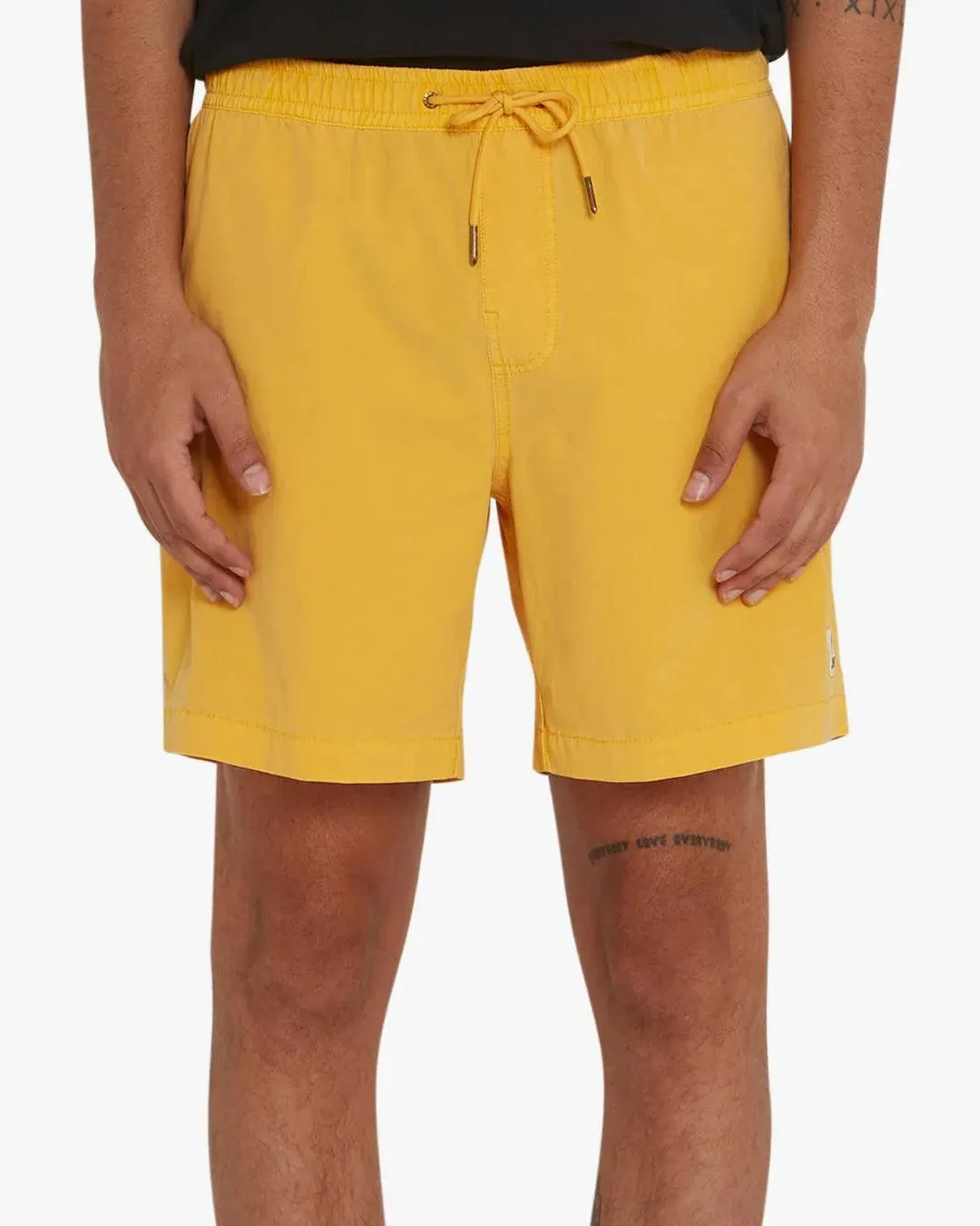Bermuda Deus Ex Machina Sandbar Garment Dye Golden Rod