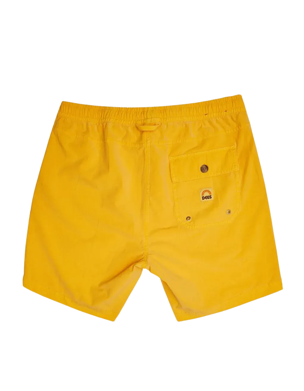 Bermuda Deus Ex Machina Sandbar Garment Dye Golden Rod