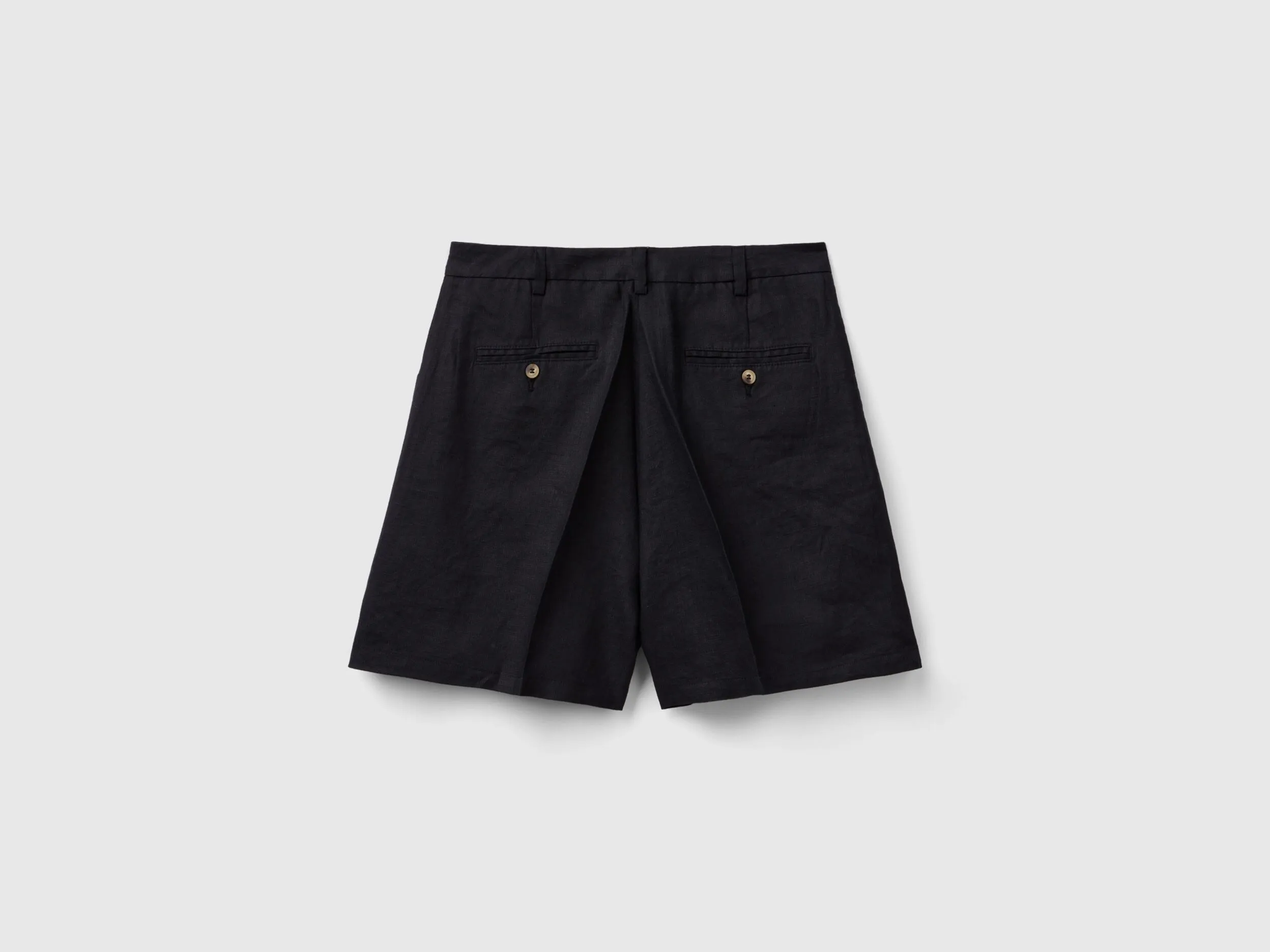 Bermudas de lino puro