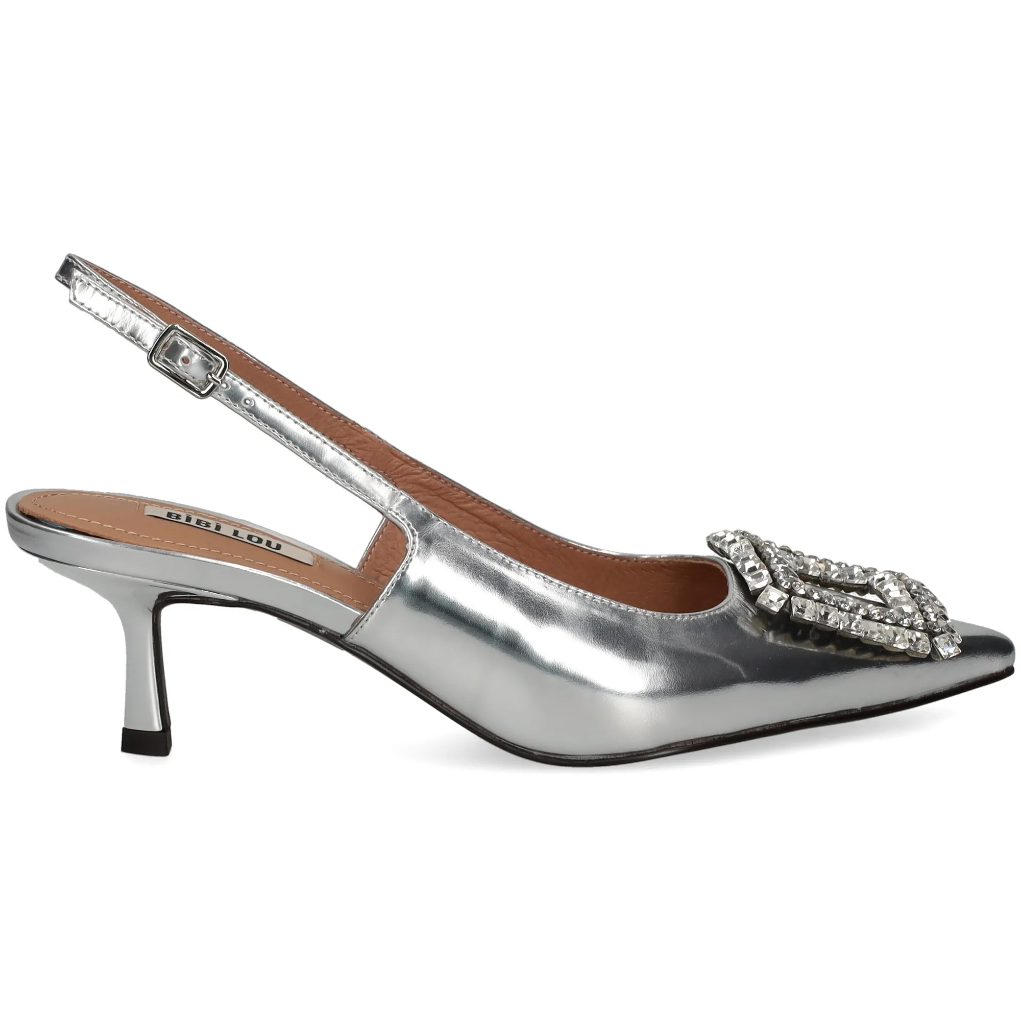 BIBI LOU Zapatos de tacón medio de Mujer PLATA