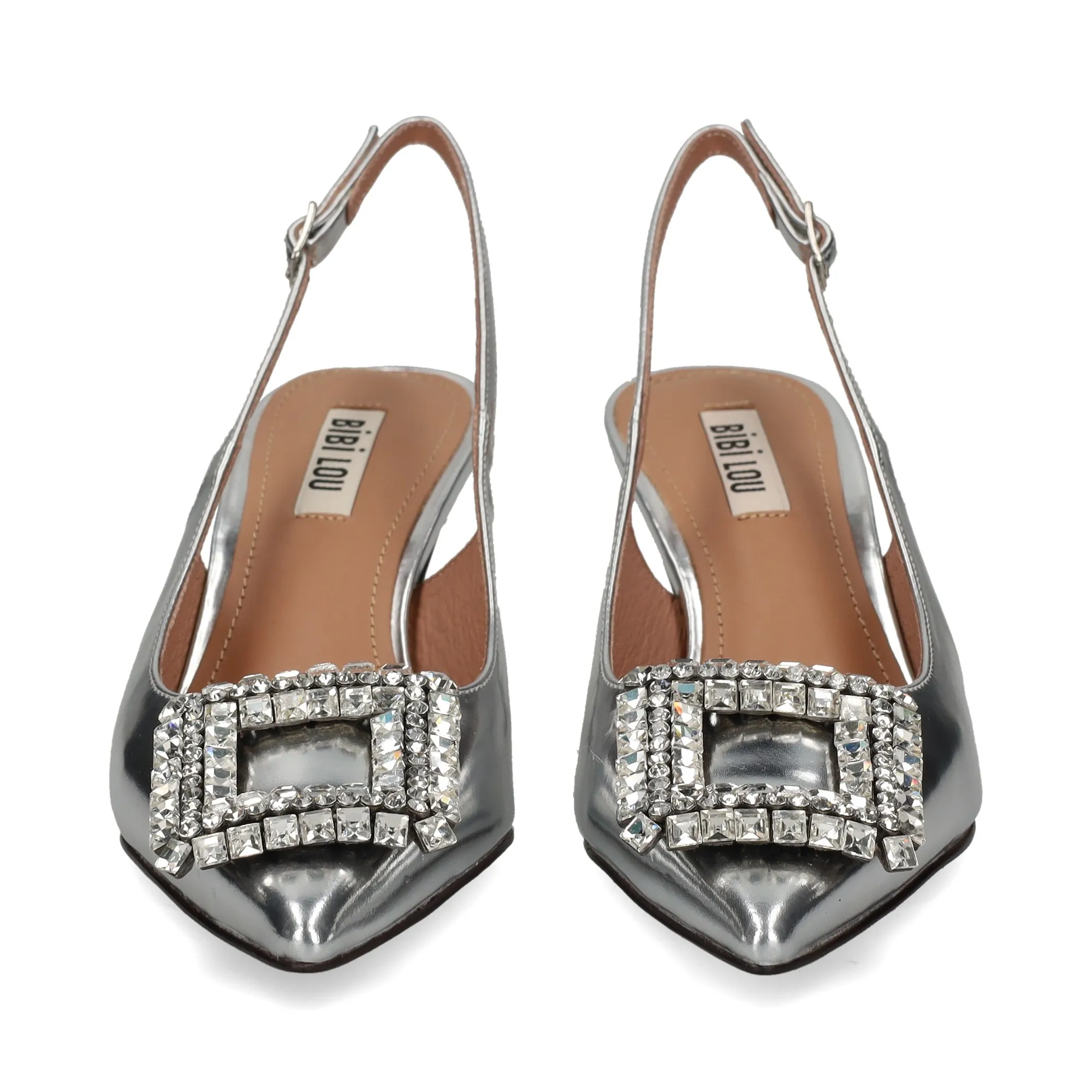 BIBI LOU Zapatos de tacón medio de Mujer PLATA
