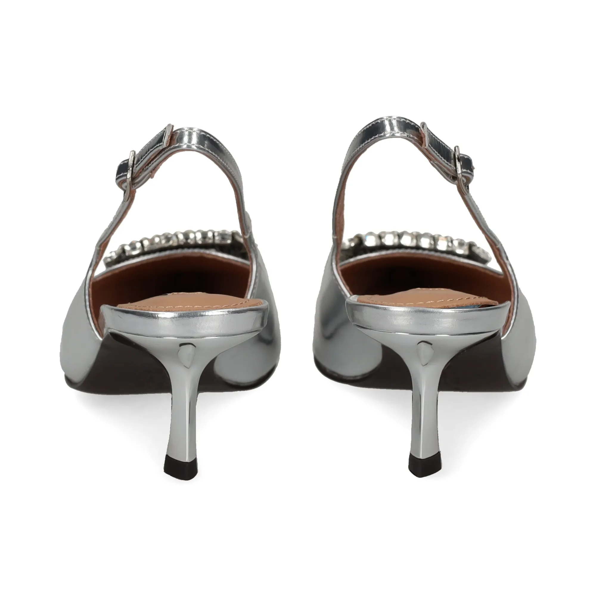 BIBI LOU Zapatos de tacón medio de Mujer PLATA
