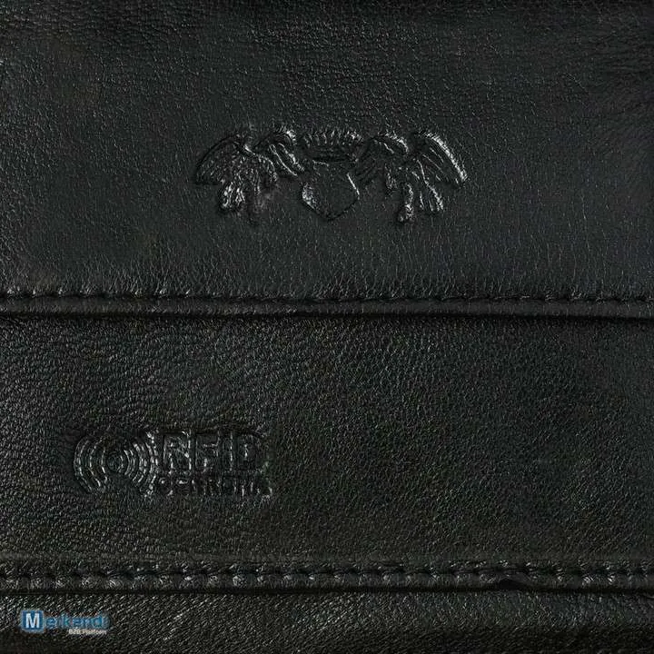 Billeteras de cuero al por mayor | Billetera de cuero genuino Beltimore para hombre