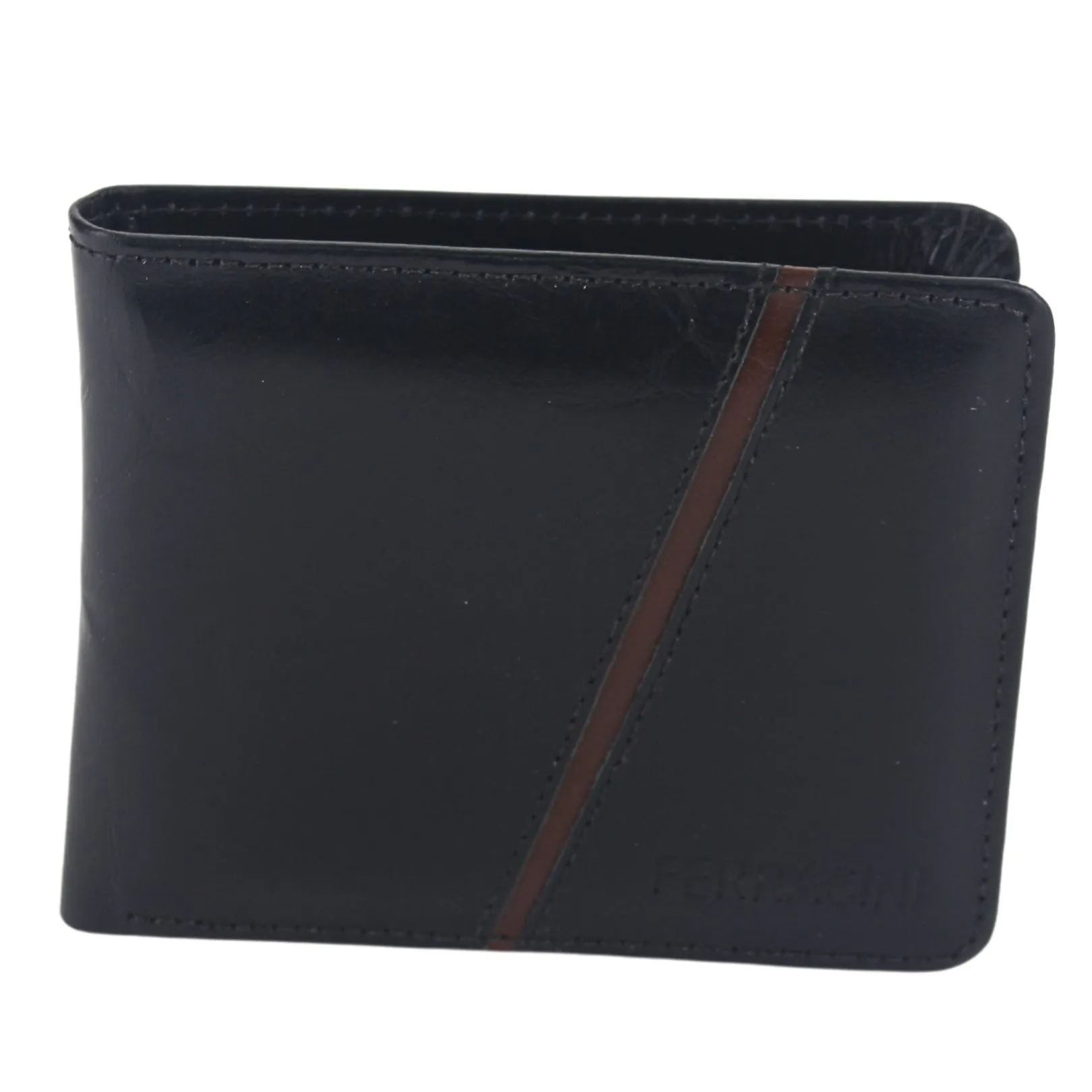 Billeteras Ferracini Hombre Cf361 Negro