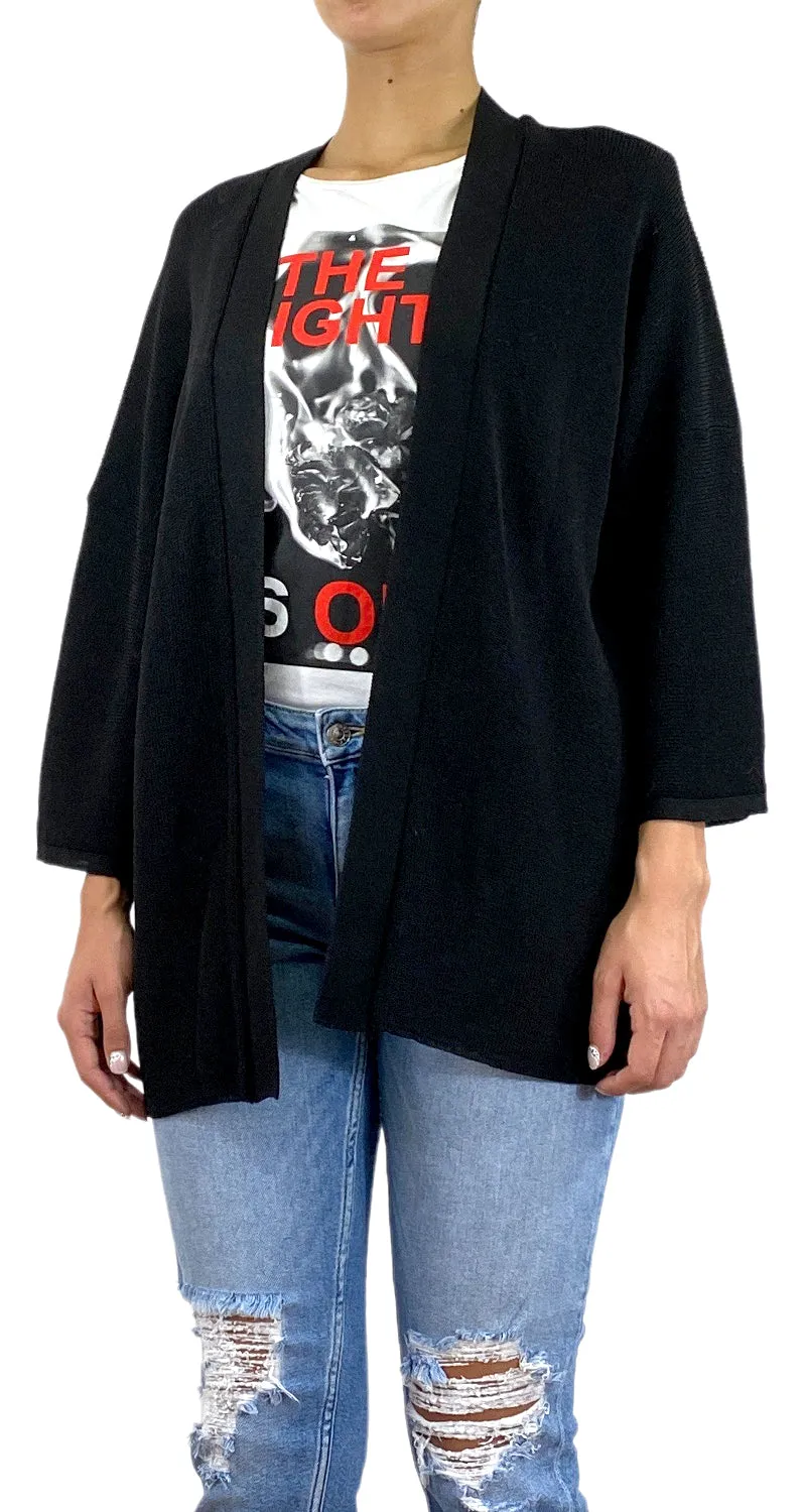 BIMBA Y LOLA Sweater Negro Abierto
