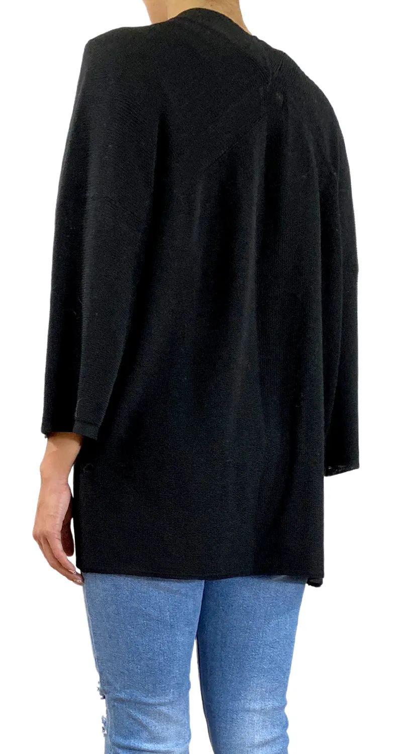 BIMBA Y LOLA Sweater Negro Abierto