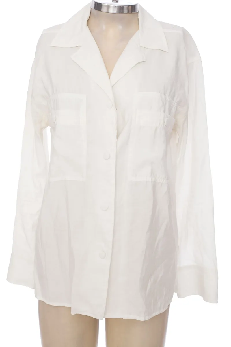 BLUSA COLOR BLANCO  MNG