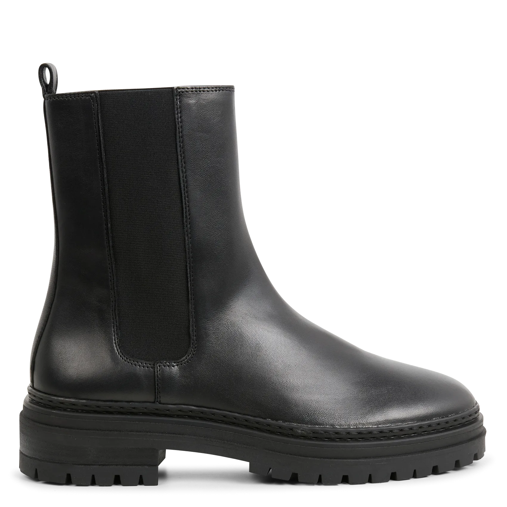 BOBBIES CLOVER  BOTINES DE CUERO EN NEGRO