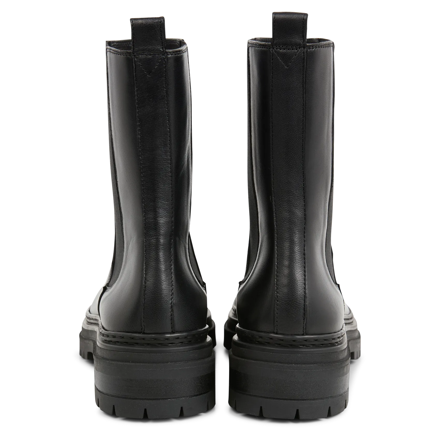 BOBBIES CLOVER  BOTINES DE CUERO EN NEGRO